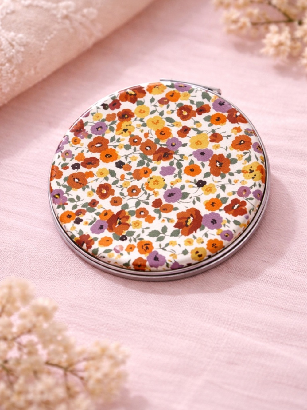 🔥 2/20: Floral Compact Mirror